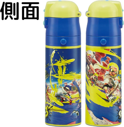 Skater 斯凱達 水杯 470毫升 Splatoon 3 兒童用 不鏽鋼 運動水壺 SDC4-A