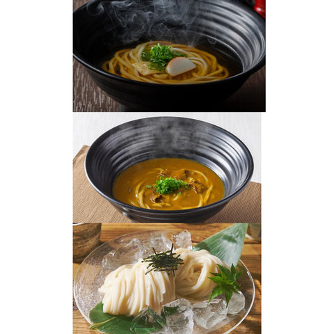 Tsurutontan Tsukake Curry Udon Noodles for 6 People, 3 Types of Serving for 6, Gift Packing, Assortment, Gourmet Gifts, Gifts, High Quality, Household Celebration, Gourmet Gift, Ordering