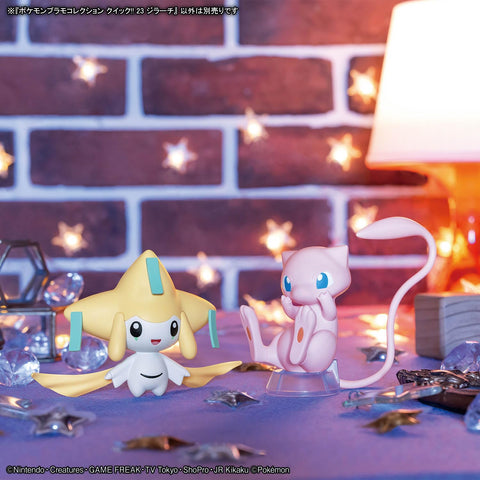 BANDAI SPIRITS Pokemon Plamo Collection Quick!! 23 Jirachi Color Coded Plastic Model