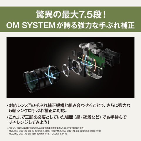 OM SYSTEM OM-5 Body Black