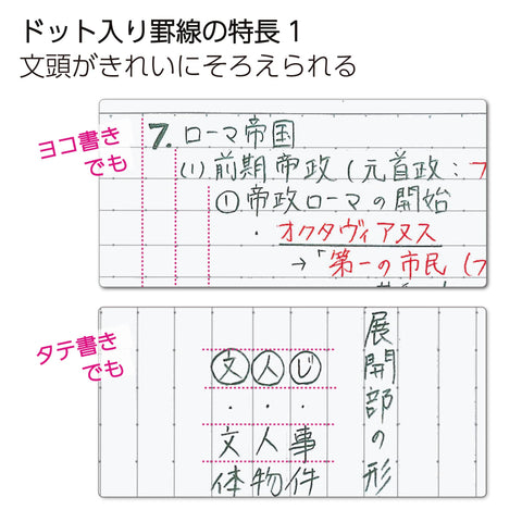 KOKUYO(KOKUYO) 笔记本 校园笔记本 限定 B5 圆点B格 5色装 小吃图案 NO-3CBTN-L36X5 B格(6mm)