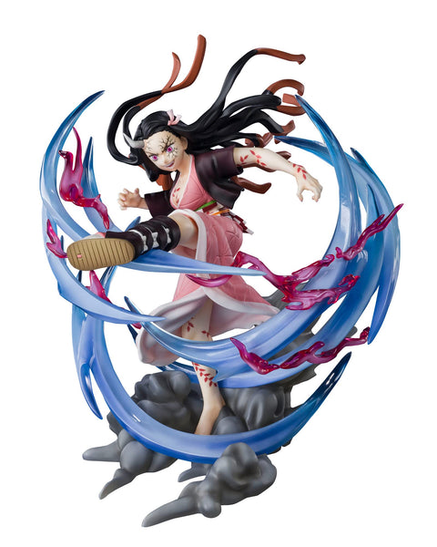 Figuarts ZERO 鬼灭之刃 灶门祢豆子 进行鬼化时 约200毫米 PVC&ABS材质 已上色可动手办 BAS63901