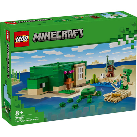 LEGO 樂高 我的世界 海龜沙灘屋 玩具 禮物 積木 女孩 男孩 兒童 7歲 8歲 9歲 10歲 小學生 My Craft 21254