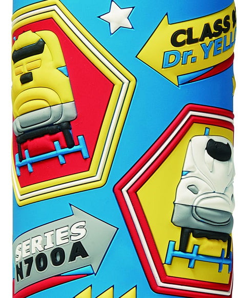 Skater 不鏽鋼 兒童用 水壺 380毫升 吸管飲料 3D Plarail SSPV4 藍色