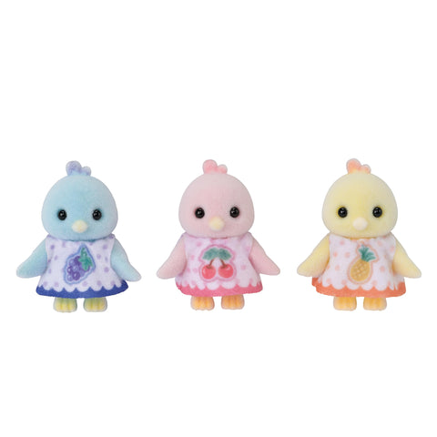 シルバニアファミリー 人形 【 シトラスバードファミリー 】 FS-62 STマーク認証 3歳以上 おもちゃ ドールハウス Sylvanian Families エポック社 EPOCH