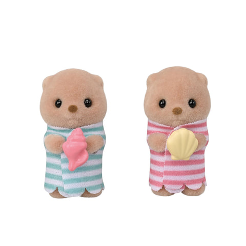 シルバニアファミリー 人形 【 ラッコファミリー 】 FS-54 STマーク認証 3歳以上 おもちゃ ドールハウス Sylvanian Families EPOCH