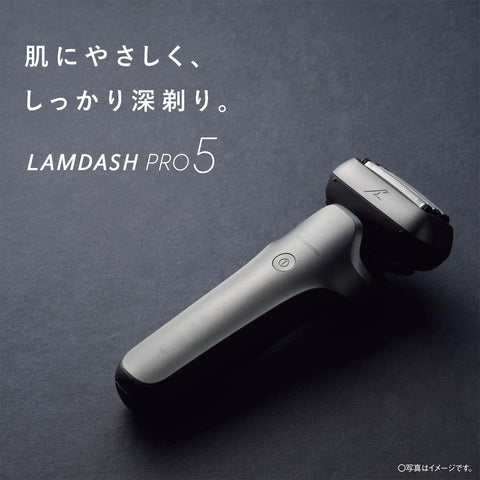 パナソニック メンズ シェーバー ラムダッシュ PRO 5枚刃 電動 髭剃り メンズ ラムダッシュAI⁺ 全自動洗浄充電器 ES-L580U-S シルバー