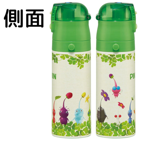 Skater 儿童用 不锈钢 水杯 直饮 470毫升 像素 儿童用 轻便 保冷专用 waterbottle 运动水壶 可爱 儿童 儿童 水瓶 SDC4-A