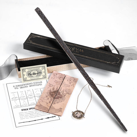 MUMAREN Sirius Wand, Magic School-style Prop, Cosplay, Resin, Accessories, Faithfully Reproduced, Length 15.7 inches (40 cm), Highly Recovered Wand, Party, Birthday Gift, Magic Prop, Spell, Ticket