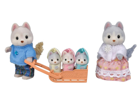 Sylvanian Families Doll Husky Family FS-41