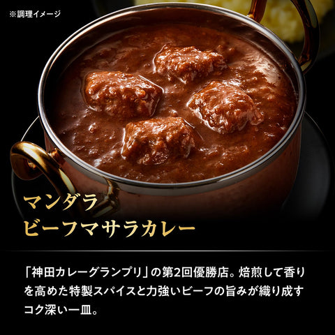 S&B マンダラビーフマサラカレー 180g×5箱