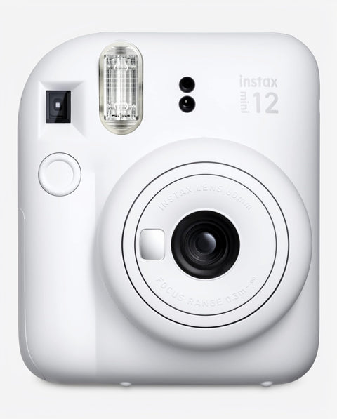 Fujifilm Instax Mini 12 Instant Camera, Clay White