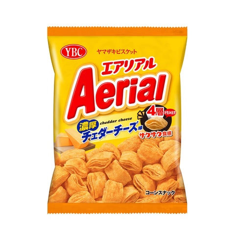야마자키 비스킷 에어리얼 리치 체다 치즈 맛 65g x 12봉지