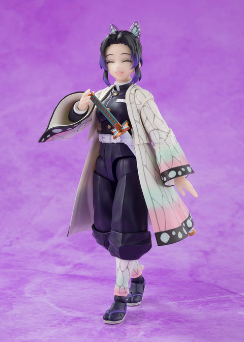 TAMASHII NATIONS S.H.Figuarts 鬼灭之刃 蝴蝶兰忍 约130毫米 PVC&ABS材质 已上色可动手办