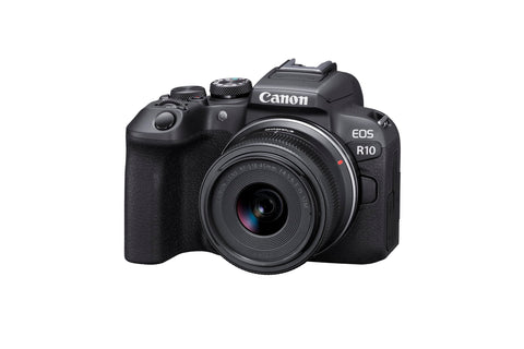 Canon ミラーレス一眼カメラ EOS R10 レンズキット(RF-S18-45)ブラック/APS-C/EOSR10-1845ISSTMLK