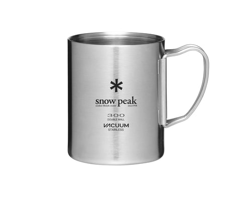 Snow Peak FK-305 Stainless Steel Vacuum Mug / Fall 2023 Field Play Set