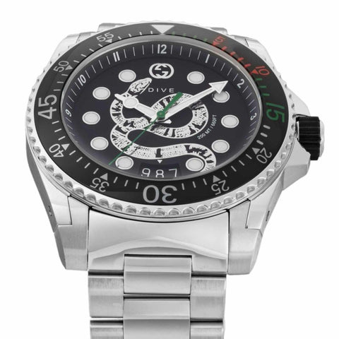 GUCCI Dive Quartz Mens YA136218 WATCH WRIST WATCH LUXURY WATCH BRAND
