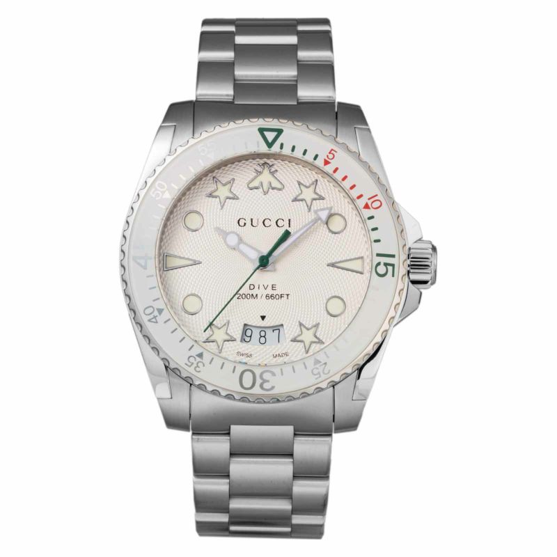 GUCCI 腕時計 GUCCI Dive Quartz Unisex YA136336 WATCH WRIST WATCH LUXURY WATCH
