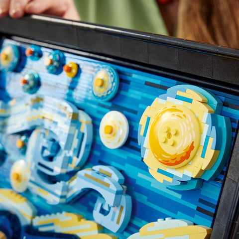 レゴ LEGO アイデア ゴッホ 「星月夜」 2316ピース おもちゃ 玩具 誕生日 お歳暮 プレゼント ブロック 母の日 父の日 男性 女性 油絵 絵画 芸術模型 アート コレクション インテリア オシャレ 21333