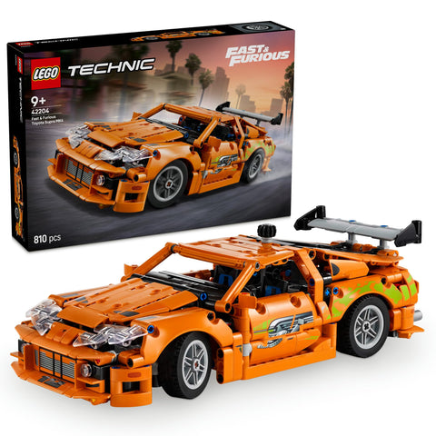 レゴ(LEGO) テクニック Fast and Furious Toyota Supra MK4 おもちゃ 玩具 誕生日 プレゼント ブロック 男の子 女の子 子供 9歳 10歳 11歳 小学生 乗り物 車 ミニカー 42204