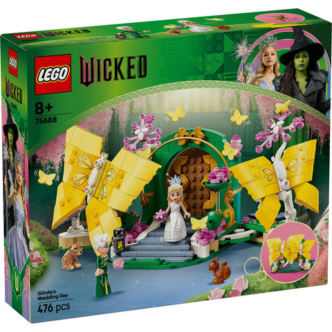 LEGO 樂高 威基德 格林達的婚禮 玩具 生日 禮物 積木 女孩 男孩 兒童 8歲 9歲 10歲 小學生 扮演 過家家家 人偶 75688