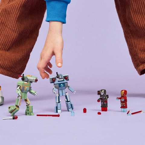 LEGO 樂高 漫威 鋼鐵人&戰機 vs. 錘子龍玩具 生日禮物 積木 男孩 女孩 兒童 7歲 8歲 9歲 小學生 漫威 商品 手辦 對戰 機器人 76320