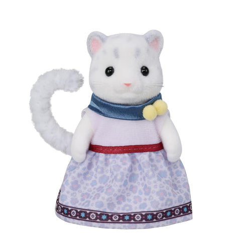 EPOCH Sylvanian Families FS-55 Snow Leopard Family Dolls, Safety Toy Mark Certified, Toy for Ages 3 Years and Up, Dollhouse