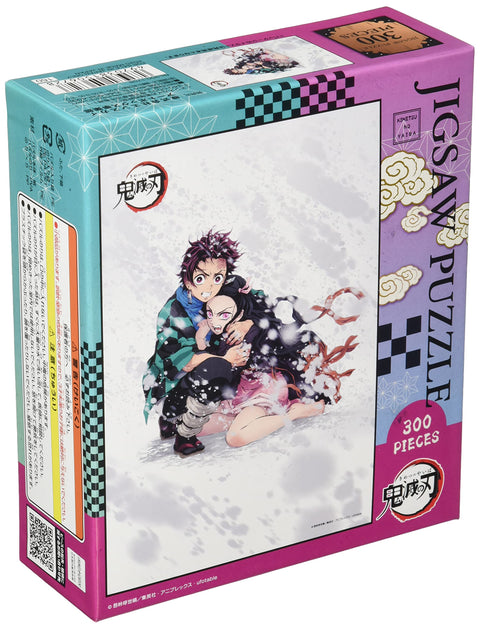 Ensky 300-1705 300 Piece Jigsaw Puzzle Demon Blade (Charcoal Jiro Nezuko 1)