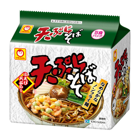 Toyo Suisan Tempura Soba Noodles, 5 Pieces x 6 Packs