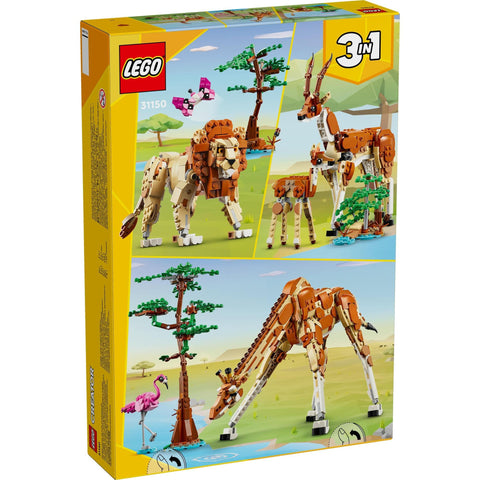 LEGO 樂高 Creator 狩獵者 玩具 禮物 積木 女孩 男孩 兒童 8歲 9歲 10歲 11歲 小學生 動物 動物 益智 創意 31150