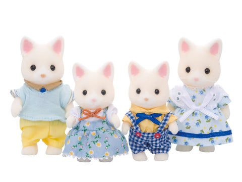 希瓦尼亞家庭 玩偶 【 絲綢貓家族 】 FS-12 ST Mark 認證 3 歲以上玩具娃娃屋 Sylvanian Families エポック社 EPOCH