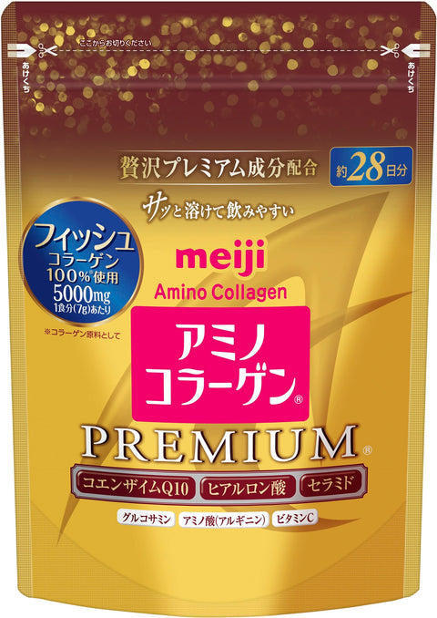 Meiji Amino Collagen Premium 214g, Refill