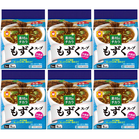 마루짱 오키나와 모즈쿠 스프 5P x 6봉지
