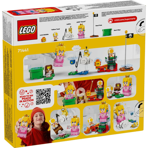 LEGO 超級瑪利歐 樂高(R) 桃子 和 冒險!玩具 禮物 積木 女孩 男生 兒童 5歲 6歲 7歲 8歲 小學生 益智 人氣 Mario 71441