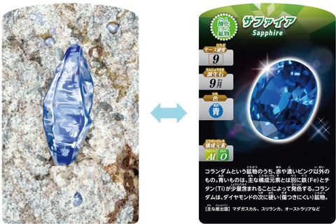 Kumon Publishing Gem and Mineral Discovery Card Game KUMON TOY STEAM Educational Toy, Science, STEM Education TS-50