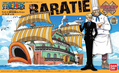 BANDAI SPIRITS 萬代 Spirits 海賊王 偉大的船(Grandship)收藏品 Baratier 顏色編​​碼塑膠模型