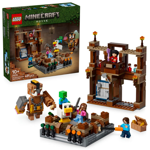 LEGO 乐高 我的世界 森林洋馆 斗技场的房间 玩具 生日 礼物 积木 男孩 女孩 儿童 10岁 11岁 12岁 小学生 My Craft 商品 游戏 21272