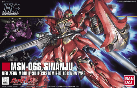 Bandai Spirits MSN-06S HGUC 1/144 Sinanju (Mobile Suit Gundam UC)
