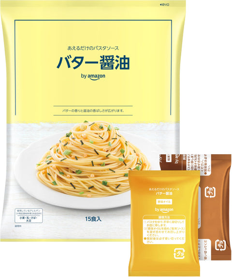 亚马逊 Just Mix 意面酱 黄油 酱油 15 份 (255 克)
