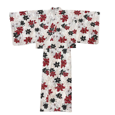 Fuuka Two-Part Separate Yukata, Single Item, For Women, Adult, One Size Fits All
