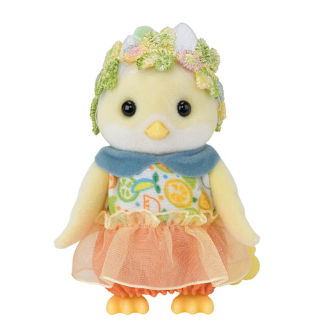 希尔瓦尼亚家庭 玩偶 [柑橘鸟家族] FS-62 ST Mark 认证的 3 岁及以上玩具娃娃屋 Sylvanian Families エポック社 EPOCH