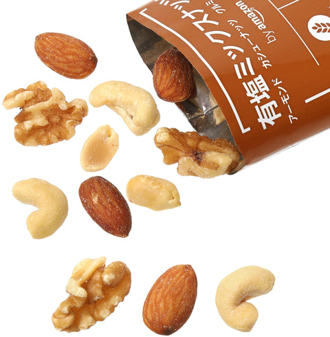 亚马逊咸味混合坚果，24 包，独立包装，20 克