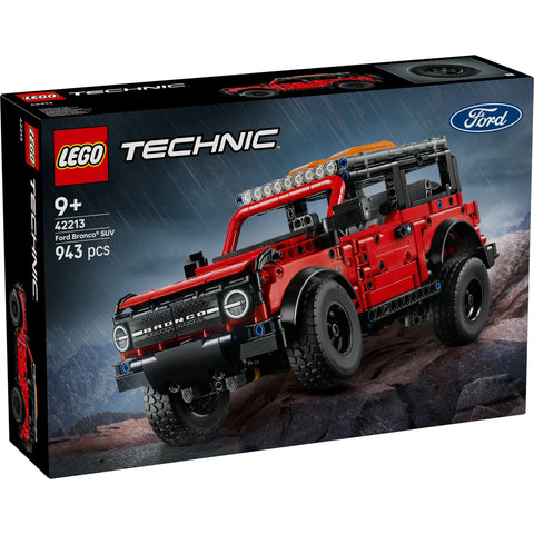 レゴ(LEGO) テクニック Ford Bronco(R) SUV おもちゃ 玩具 誕生日 プレゼント ブロック 男の子 女の子 子供 9歳 10歳 11歳 小学生 乗り物 車 ミニカー フィギュア グッズ 42213