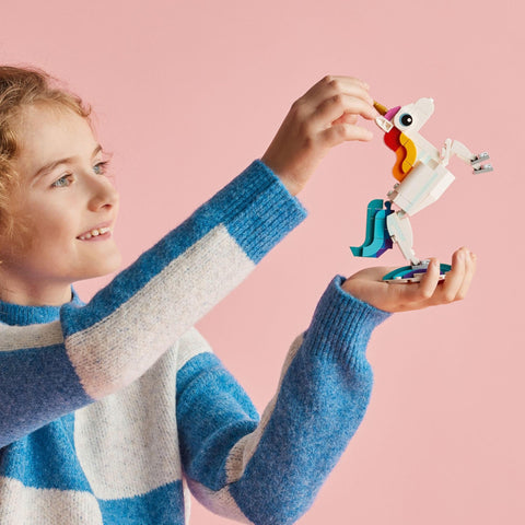 LEGO 樂高 Creator 獨角獸 31140 玩具 積木 禮物 動物 動物 夢幻 男孩 女孩 7歲以上