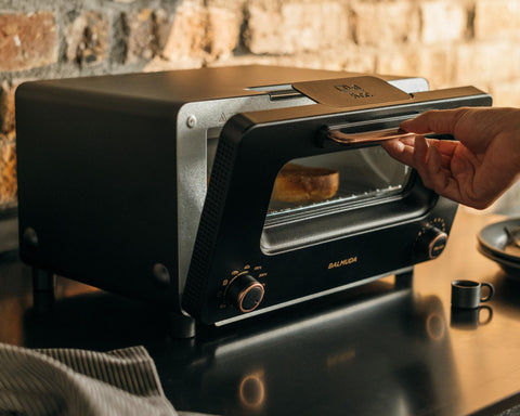 【バルミューダ】公式レシピブック付き バルミューダ ザ・トースター プロ スチームトースター ブラック｜ BALMUDA The Toaster Pro K11A-SE-BK