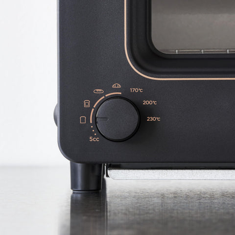 【23年10月更新發售】附帶官方食譜 巴慕達 The Toaster 蒸汽烤麵包機 黑色| BALMUDA The Toaster K11A-BK