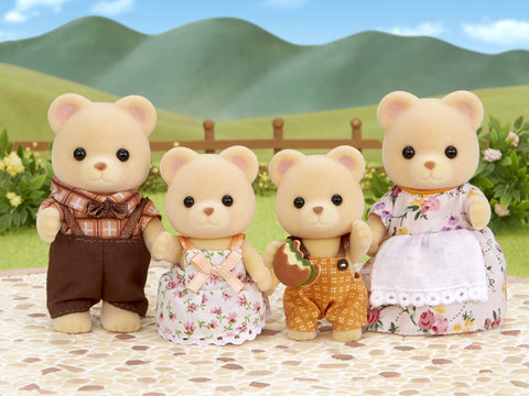 希尔瓦尼亚家庭 玩偶 [熊家族] FS-04 ST Mark 认证 3 岁及以上玩具娃娃屋 Sylvanian Families エポック社 EPOCH