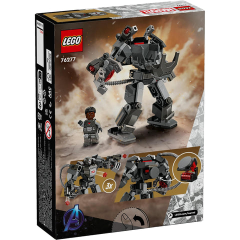 LEGO 76277 Super Heroes Warmachine Mech Suit Toy Toy Present, Blocks, Boys, Girls, Children, 5, 6, 7, 8, Elementary School Students, Educational Mech, Pretend Play, Pretend Play