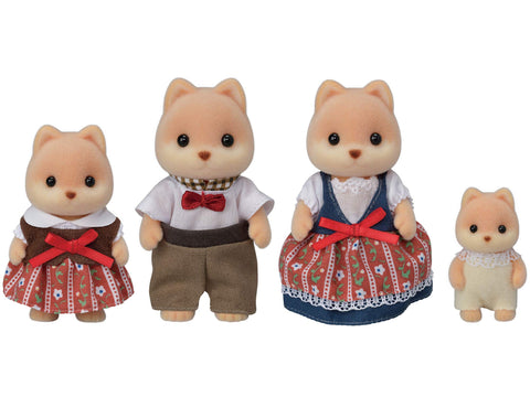 Sylvanian Families 人偶 【 焦糖狗家族 】 FS-35 ST標誌認證 3歲以上 玩具 娃娃屋 Sylvanian Families EPOCH