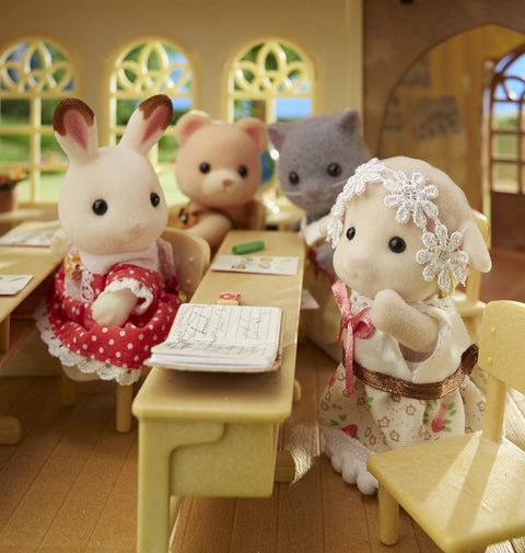 希尔瓦尼亚家庭 玩偶 【 羊家族 】 FS-42 ST Mark 认证 3 岁及以上玩具娃娃屋 Sylvanian Families エポック社 EPOCH